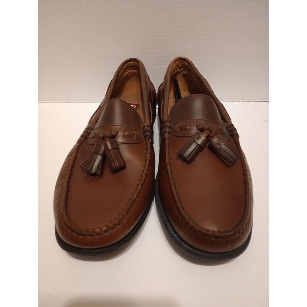 Florsheim FLS Men's Cognac Leather Tassel Dress Shoes Size 11 M Discontinued